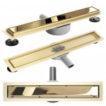 Трап душевой Rea Pure Neo Pro Mirror Gold Трап душевой Rea Pure Neo Pro Mirror Gold